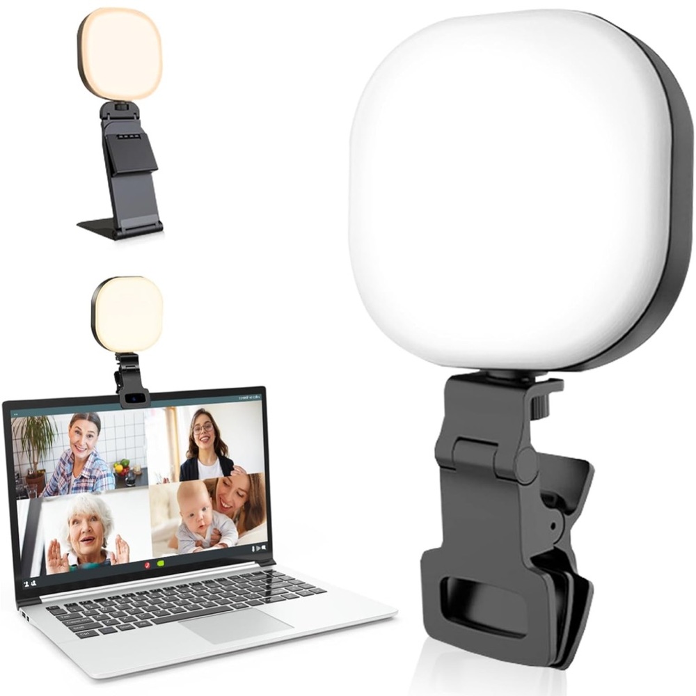 LED high power clip on selfie light